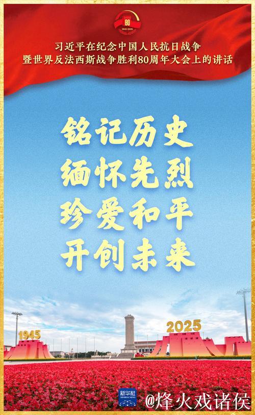 习近平:在纪念中国人民抗日战争暨世界反法西斯战争胜利80周年大会上的讲话 习近平:在纪念中国人民抗日战争暨世界反法西斯战争胜利80周年大会上的讲话